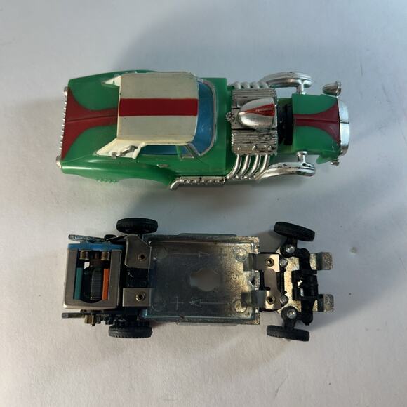 1960s Mini Motorific Dragster Hot Rod #CZ-3287 Car w/ Original Display Case - Picture 14 of 14